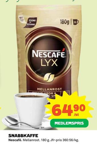 Coop Daglivs Snabbkaffe erbjuda