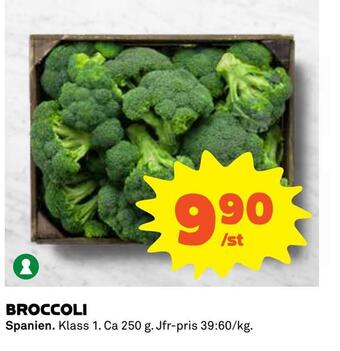 Coop Daglivs Broccoli erbjuda