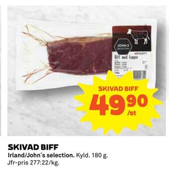 Coop Konsum Skivad biff erbjuda