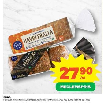 Coop Daglivs Bröd erbjuda