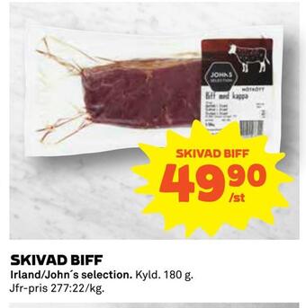 Coop Daglivs Skivad biff erbjuda
