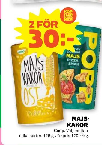 Stora Coop Majskakor erbjuda