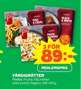 Stora Coop Färdigrätter erbjuda