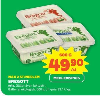 Stora Coop Bregott erbjuda