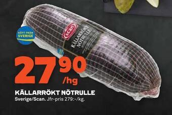 Källarrökt nötrulle