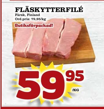 Fläskytterfilé