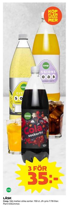 Coop Extra Läsk erbjuda