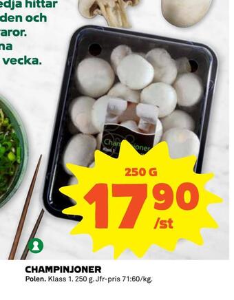 Coop Extra Champinjoner erbjuda