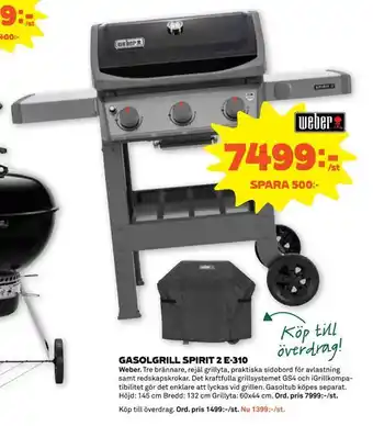 Coop Forum Gasolgrill spirit 2 e-310 erbjuda