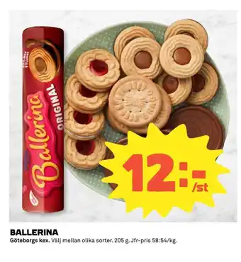 Coop Ballerina erbjuda
