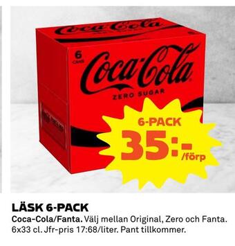 Coop Läsk 6-pack erbjuda
