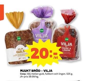Stora Coop Mjukt bröd - vilja erbjuda