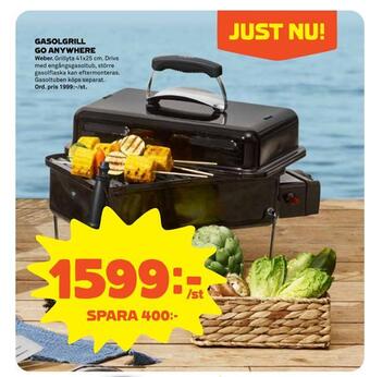 Stora Coop Gasolgrill go anywhere erbjuda