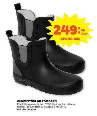 Gummistövlar för barn
