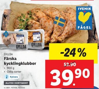 Färska Kycklingklubbor