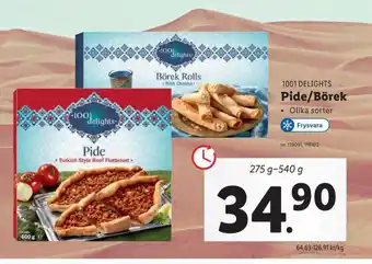 Lidl Pide/Börek erbjuda