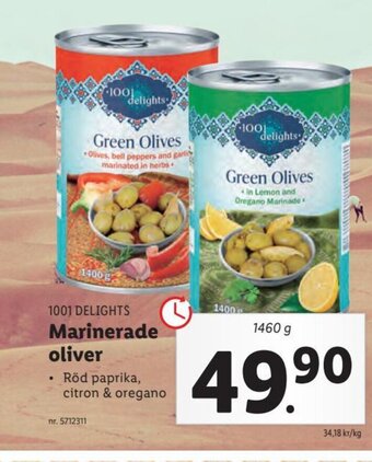 Lidl Marinerade Oliver erbjuda