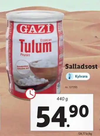 Lidl Salladsost erbjuda