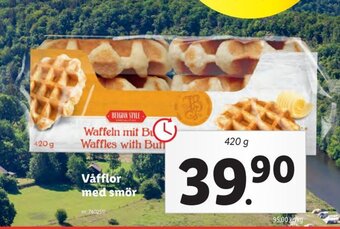 Lidl Våfflor Med Smör erbjuda