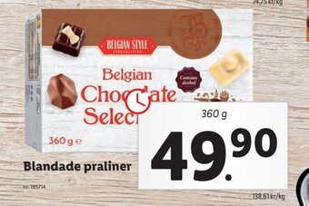 Lidl Blandade Praliner erbjuda