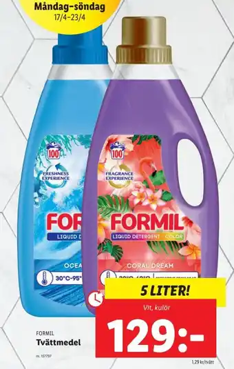 Lidl Tvättmedel erbjuda