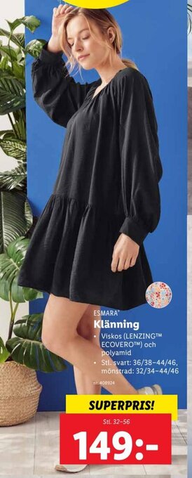 Lidl Klänning erbjuda