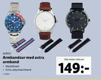 Lidl Armbandsur Med Extra Armband erbjuda