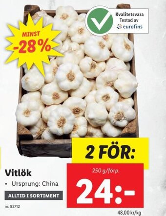 Vitlök