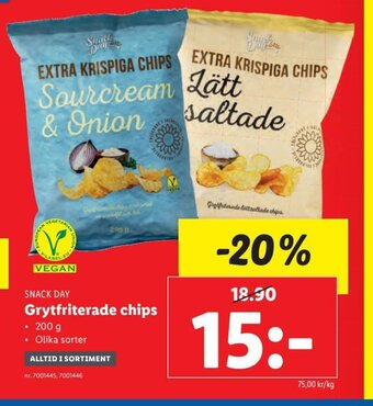 Lidl Grytfriterade Chips erbjuda