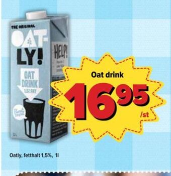 Östenssons Oatly havredryck erbjuda