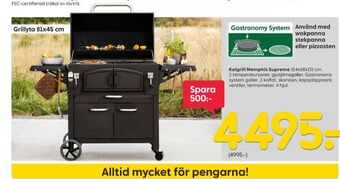 Rusta Adrenalin grill erbjuda