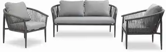 Bestla loungeset med trädgårdsmöbler