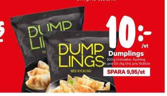 City Gross Dumplings erbjuda