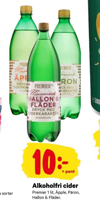 City Gross Alkoholfri cider erbjuda