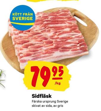 City Gross Sidfläsk erbjuda