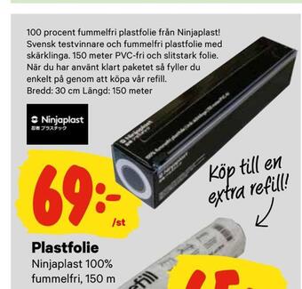 City Gross Plastfolie erbjuda