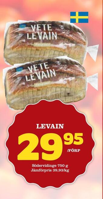 Matdax Levain erbjuda