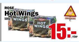 Matdax Hot wings erbjuda