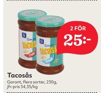 Hemköp Tacosås erbjuda