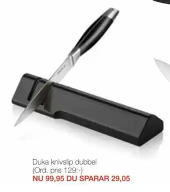 City Gross Duka knivslip dubbel erbjuda