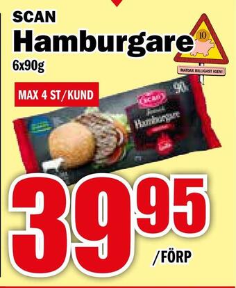 Matdax Hamburgare erbjuda