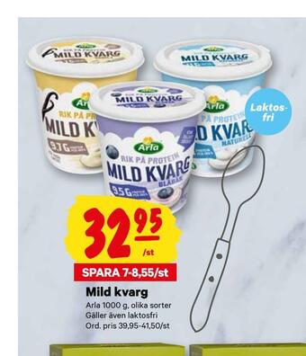 City Gross Mild kvarg erbjuda