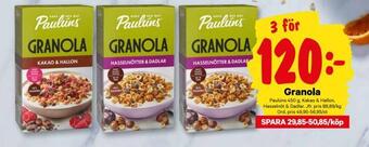 City Gross Granola erbjuda