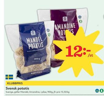 Hemköp Svensk potatis erbjuda