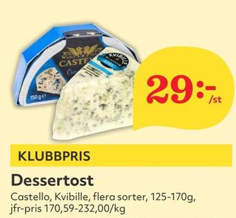 Hemköp Dessertost erbjuda