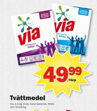 Pekås Tvättmedel erbjuda