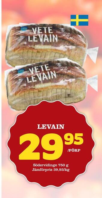Prisma Mat Levain erbjuda