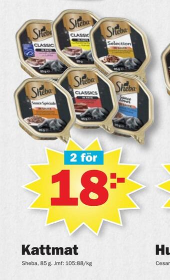 Pekås Kattmat erbjuda