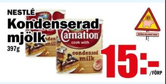 Matdax Kondenserad mjölk erbjuda