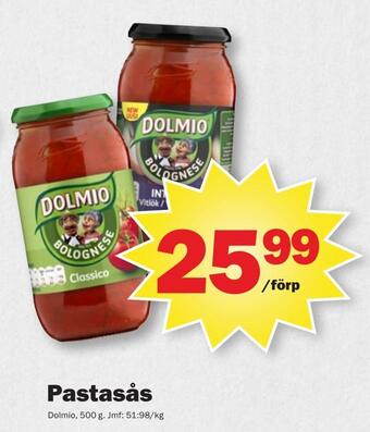 Pekås Pastasås erbjuda